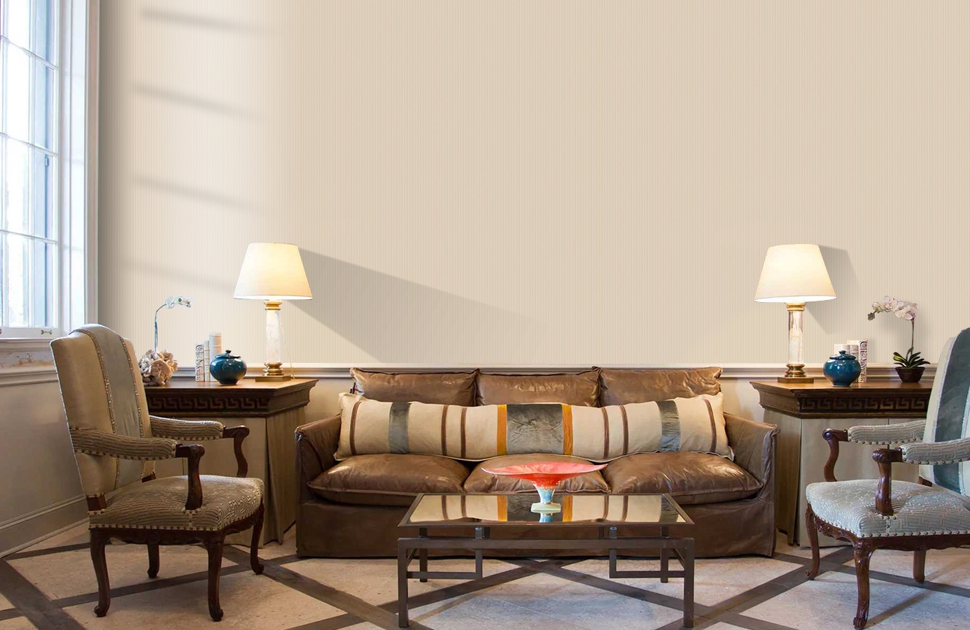 Обои Z12805 фото в интерьере кабинета