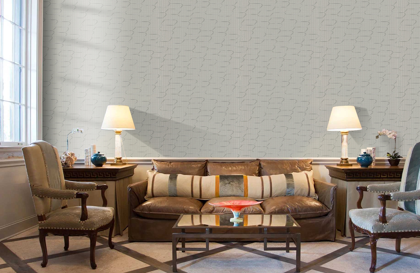 Обои Z12841 фото в интерьере кабинета Обои Z12841 фото в интерьере кабинета