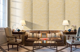 Обои 10-ZZ-V фото в интерьере кабинета превью