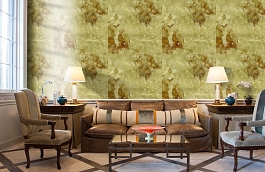 Обои 15 фото в интерьере кабинета превью