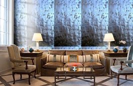 Обои 19 фото в интерьере кабинета превью