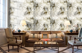 Обои 2 фото в интерьере кабинета превью