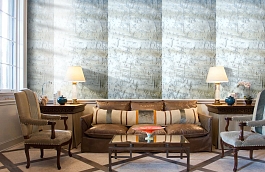 Обои 8 фото в интерьере кабинета превью