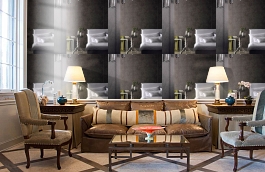 Обои 53570 фото в интерьере кабинета превью