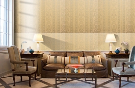 Обои 610001 фото в интерьере кабинета превью