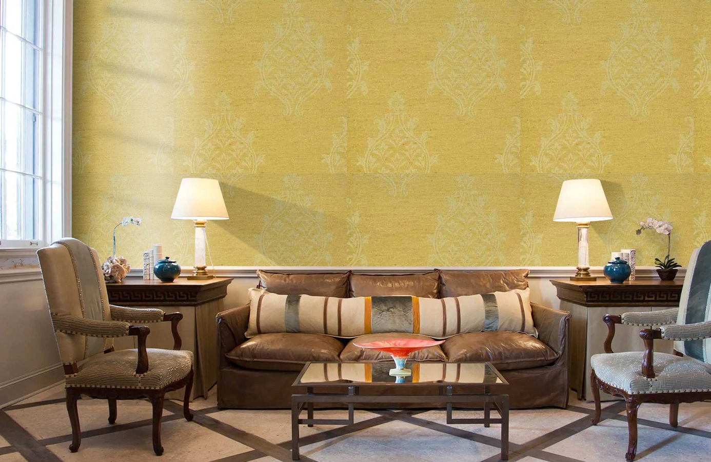 Обои 208032 фото в интерьере кабинета