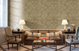 Обои 58-54402 фото в интерьере кабинета превью