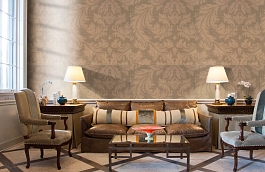 Обои 58-54403 фото в интерьере кабинета превью