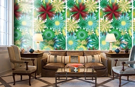 Обои P031202-2 фото в интерьере кабинета превью