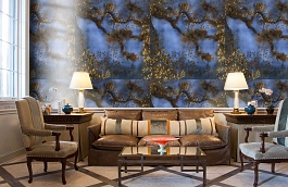 Обои KAD108 фото в интерьере кабинета превью