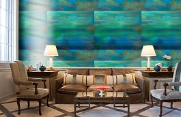 Обои KAD308 фото в интерьере кабинета превью