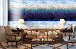 Обои KAD507 фото в интерьере кабинета превью