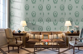 Обои VN-12E фото в интерьере кабинета превью