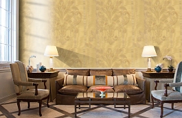 Обои 800 850-223 фото в интерьере кабинета превью