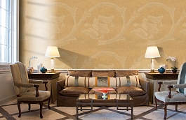 Обои 800 850-332 фото в интерьере кабинета превью