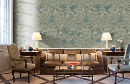 Обои 800 850-89 фото в интерьере кабинета превью