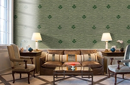 Обои 800 850-91 фото в интерьере кабинета превью