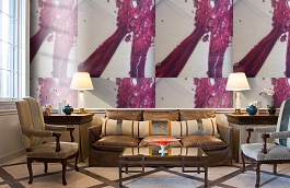 Обои 9120 B14 фото в интерьере кабинета превью