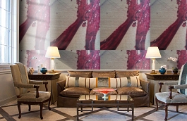 Обои 9120 B20 фото в интерьере кабинета превью