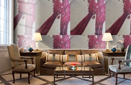 Обои 9120 B30 фото в интерьере кабинета превью