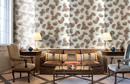 Обои 9140 P15 фото в интерьере кабинета превью