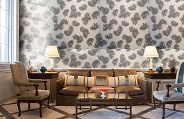 Обои 9140 P9 фото в интерьере кабинета превью