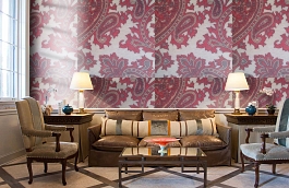 Обои 9150 C20 фото в интерьере кабинета превью