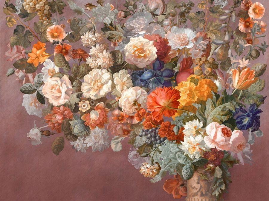 Фреска STILL LIFE WITH FLOWERS COLOR 1 Affresco Цветариум