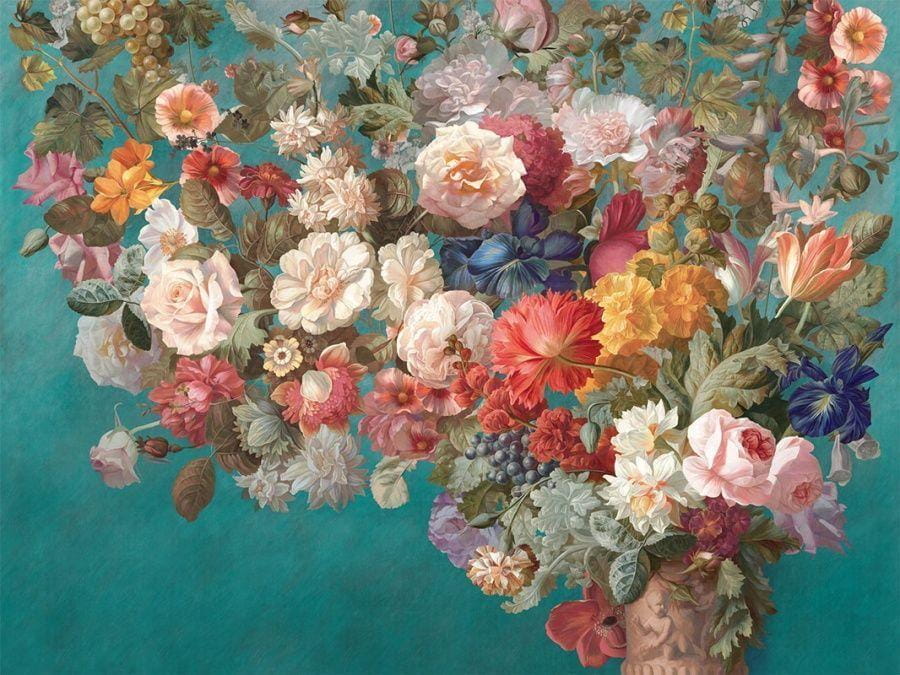 Фреска STILL LIFE WITH FLOWERS COLOR 2 Affresco Цветариум