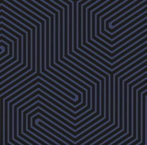премиум флизелиновые полностью обои черные в комнату Cole Son с геометрией Geometric 93/5019 На фото премиум флизелиновые полностью обои черные в комнату Cole Son с геометрией Geometric 93/5019
