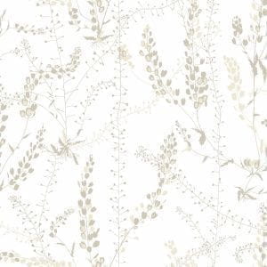 элитные обои белые Borastapeter с цветами  Scandinavian designers 1785 На фото элитные обои белые Borastapeter с цветами  Scandinavian designers 1785