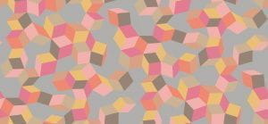 английские обои розовые Cole Son с геометрией Geometric 105/2010 На фото английские обои розовые Cole Son с геометрией Geometric 105/2010