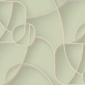 виниловые обои светло-зеленые в коридор современный Wall UP Simple 646139 На фото виниловые обои светло-зеленые в коридор современный Wall UP Simple 646139