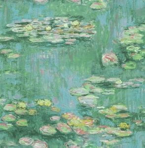 американские обои синие вставка KT-Exclusive French Impressionist FI71504 На фото американские обои синие вставка KT-Exclusive French Impressionist FI71504