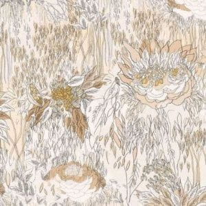 испанские флизелиновые полностью обои с цветами  Tres Tintas Wall A Porter 2006-2 На фото испанские флизелиновые полностью обои с цветами  Tres Tintas Wall A Porter 2006-2