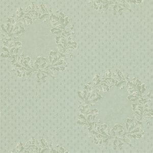 обои голубые в комнату Zoffany Classic Damasks CDW05017 На фото обои голубые в комнату Zoffany Classic Damasks CDW05017