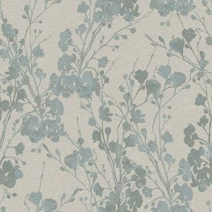 бельгийские флизелиновые полностью обои серые в комнату Decoprint с цветами  Sherazade SH-20063 На фото бельгийские флизелиновые полностью обои серые в комнату Decoprint с цветами  Sherazade SH-20063