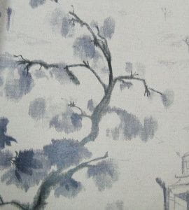 испанские ткань обои с деревьями Vilber Asian F75.0004.A03 TOILE.39467 На фото испанские ткань обои с деревьями Vilber Asian F75.0004.A03 TOILE.39467