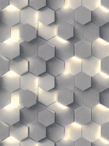Обои Аспект Гексагон 70669-41