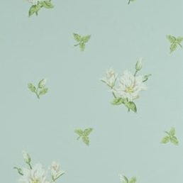 английские премиум бумажные обои голубые Sanderson Pemberley DPEMCL102 На фото английские премиум бумажные обои голубые Sanderson Pemberley DPEMCL102