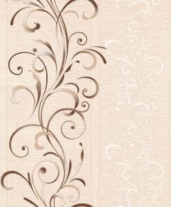 дешевые флизелиновые обои бежевые в спальню с вензелями Палитра Color Wallpaper PL51009-22 На фото дешевые флизелиновые обои бежевые в спальню с вензелями Палитра Color Wallpaper PL51009-22