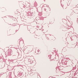 дорогие обои розовые в гостиную с цветами  стиле прованс Clarke&Clarke Clarisse W0027-03 На фото дорогие обои розовые в гостиную с цветами  стиле прованс Clarke&Clarke Clarisse W0027-03