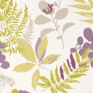 обои желтые в гостиную Clarke&Clarke Wild Garden W0047-03 На фото обои желтые в гостиную Clarke&Clarke Wild Garden W0047-03