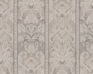 немецкие дешевые виниловые обои капучино в комнату с орнаментом AS-Creation Belle Epoque 33865-4 На фото немецкие дешевые виниловые обои капучино в комнату с орнаментом AS-Creation Belle Epoque 33865-4