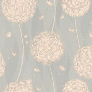 российские недорогие флизелиновые обои серые Euro Decor с цветами  Breeze 7195-03 На фото российские недорогие флизелиновые обои серые Euro Decor с цветами  Breeze 7195-03