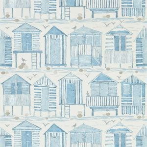 английские элитные обои в комнату Sanderson с птицами этно Port Isaac DCOA216560 На фото английские элитные обои в комнату Sanderson с птицами этно Port Isaac DCOA216560