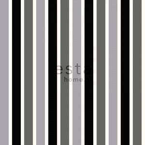 голландские дорогие бумажные обои белые с полосой Esta Home Stripes XL 116519 На фото голландские дорогие бумажные обои белые с полосой Esta Home Stripes XL 116519