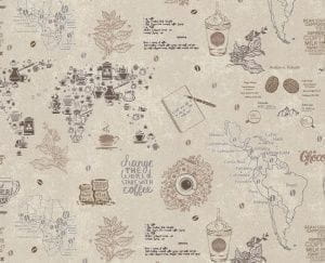 недорогие флизелиновые обои Ateliero с абстракцией Coffee 888618 На фото недорогие флизелиновые обои Ateliero с абстракцией Coffee 888618
