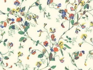флизелиновые полностью обои желтые Cole Son с цветами  Botanical Botanica 115/11032 На фото флизелиновые полностью обои желтые Cole Son с цветами  Botanical Botanica 115/11032