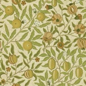 английские обои светло-зеленые в комнату Morris Compendium 210427 На фото английские обои светло-зеленые в комнату Morris Compendium 210427